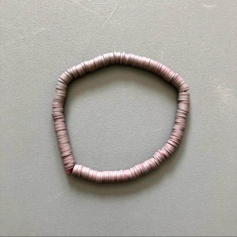 Purple Skinny Beaded Bracelet